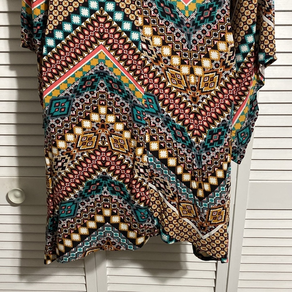 Wrangler Western Slimming V Pattern Dress - Picture 8 of 12